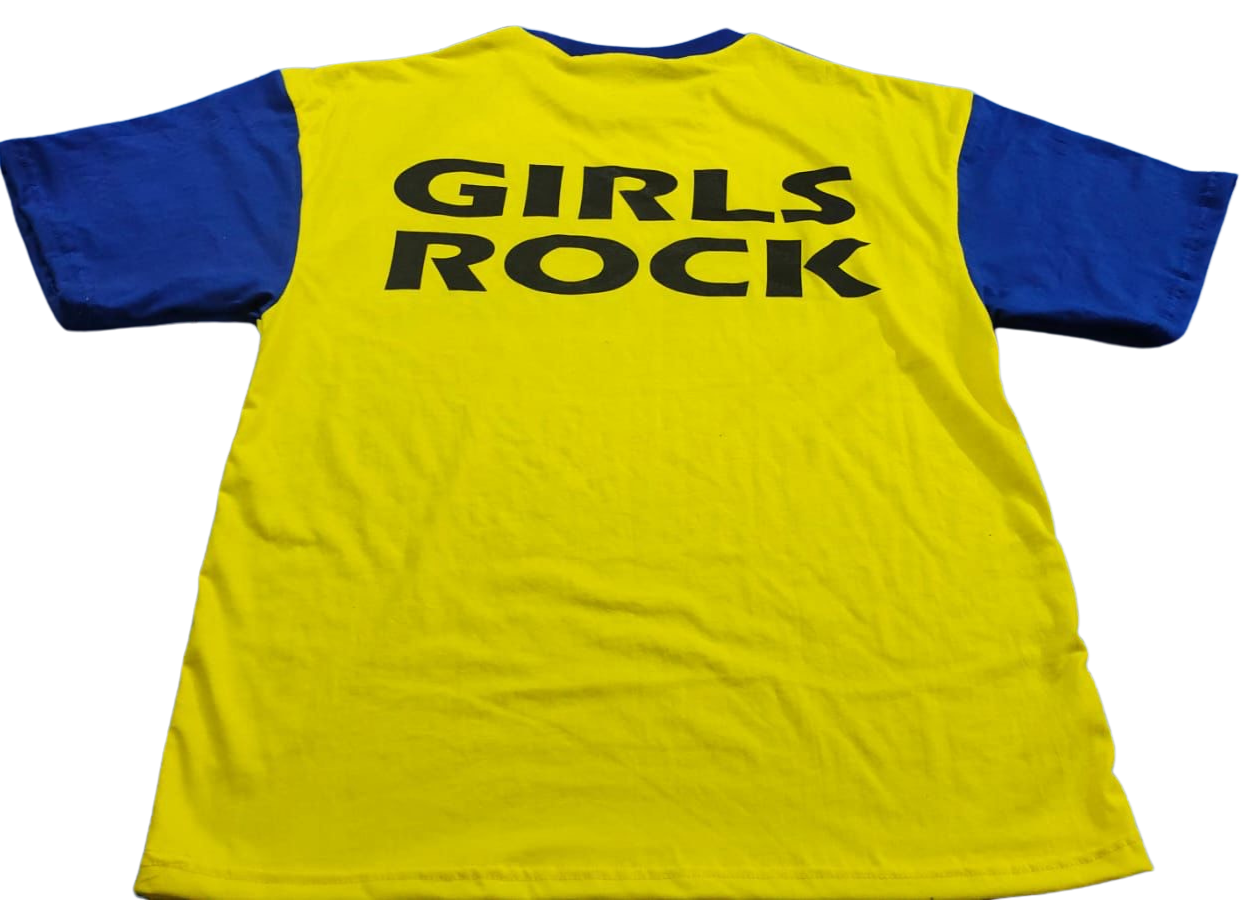 WHY BE NORMAL/GIRLS ROCK TEE